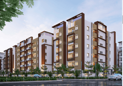 Project Image of 895.0 - 1030.0 Sq.ft 2 BHK Apartment for buy in Shivantha Gardenia