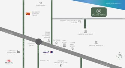 Project Image of 754.0 - 1122.0 Sq.ft 2 BHK Apartment for buy in Swastik Tower