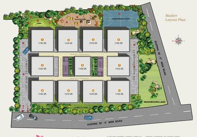 Project Image of 1535.0 - 1570.0 Sq.ft 3 BHK Apartment for buy in Nirmal Landmark
