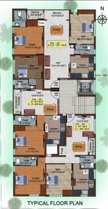 Project Image of 835.0 - 1047.0 Sq.ft 2 BHK Apartment for buy in Sri LR Akshayam