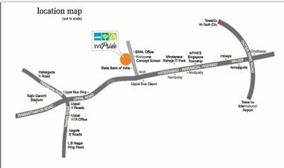 Project Image of 0.0 - 1031.0 Sq.ft 2 BHK Apartment for buy in SV Pride