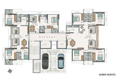 Project Image of 436.0 - 1354.0 Sq.ft 1 BHK Apartment for buy in Swamiraj Kuber Heights