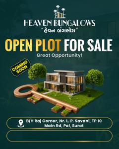 Project Image of 837.0 - 2673.0 Sq.ft Residential Plot Plot for buy in Heaven Bunglows