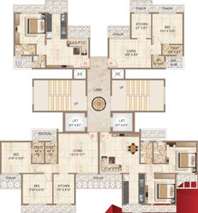Project Image of 298.7 - 489.0 Sq.ft 1 BHK Apartment for buy in Shree Sawan Majesty