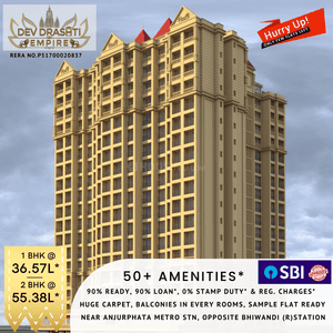 Project Image of 464.0 - 729.0 Sq.ft 1 BHK Apartment for buy in Drashti Empire Phase 1