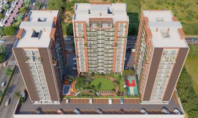 Project Image of 937.54 - 959.06 Sq.ft 3 BHK Apartment for buy in Shanti Priyam