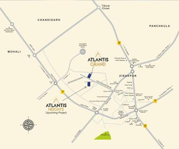 Project Image of 1915.0 - 2066.0 Sq.ft 3 BHK Apartment for buy in Krishna Atlantis Grand