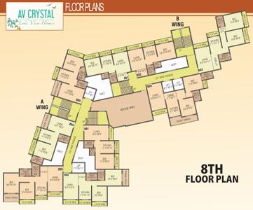Project Image of 385.0 - 616.0 Sq.ft 1 BHK Apartment for buy in AV Crystal