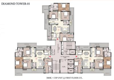 Project Image of 2249.0 - 2658.0 Sq.ft 3 BHK Apartment for buy in Sawasdee Heights