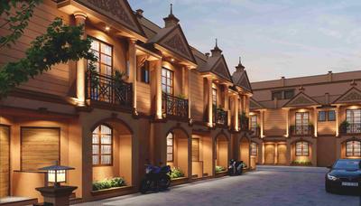 Helly Upavan Villa Elevation 1