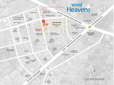 Project Image of 732.0 - 1102.4 Sq.ft 2 BHK Apartment for buy in Saamarth Heaven 4