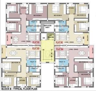 Project Image of 900.0 - 1764.0 Sq.ft 2 BHK Apartment for buy in Ganguly 4 Sight Manor