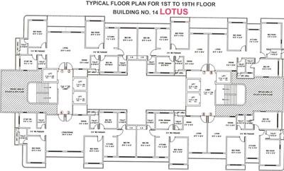 Project Image of 882.0 - 1301.0 Sq.ft 3 BHK Apartment for buy in Lotus Gawand Baug