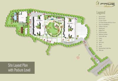 Project Image of 0.0 - 655.0 Sq.ft 2 BHK Apartment for buy in Gala Pride Palms Queens B2 Phase 3
