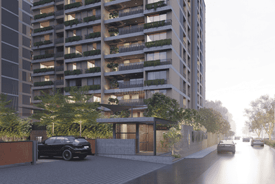 Project Image of 2327.8 - 4510.83 Sq.ft 4 BHK Apartment for buy in Samor The Gold Skyvilla