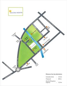 Project Image of 1100 Sq.ft 2 BHK Apartment / Flat for sale in Pashan for Rs. 12500000