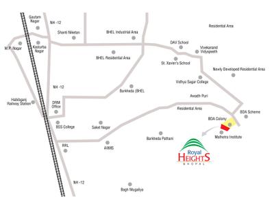 Project Image of 985.0 - 1150.0 Sq.ft 2 BHK Apartment for buy in Vayu Royal Heights