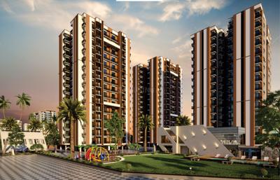 Project Image of 812.0 - 986.0 Sq.ft 3 BHK Apartment for buy in Khushi Palm Universe Wing A And B