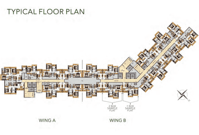 Project Image of 406.66 - 981.24 Sq.ft 1 BHK Apartment for buy in Nirvana Gardens Phase 1 Wing A Ivana