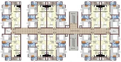 Project Image of 0.0 - 729.0 Sq.ft 2 BHK Apartment for buy in Confident Freesia