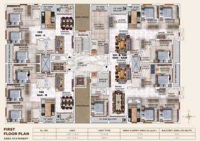 Project Image of 1052.0 - 2776.0 Sq.ft 3 BHK Apartment for buy in Harshpriya 31 Forest Park