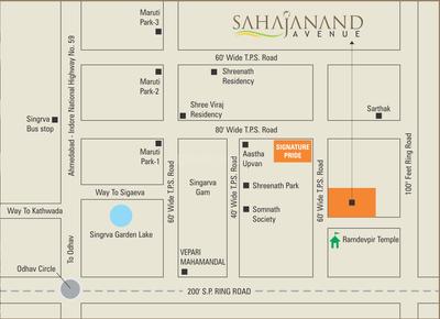 Project Image of 0.0 - 378.0 Sq.ft 1 BHK Apartment for buy in Shahi Silaj Sahajanand Avenue