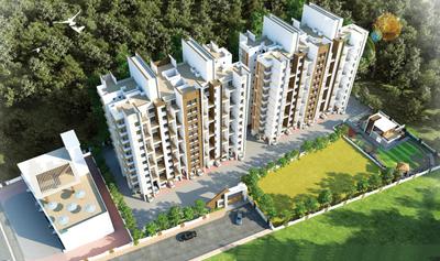 Project Image of 350.0 - 545.0 Sq.ft 1 BHK Apartment for buy in Choice Goodwill Nirmiti B Building