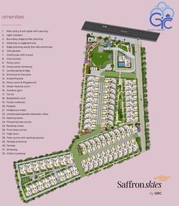Project Image of 1780.0 - 2280.0 Sq.ft 3 BHK Villa for buy in GRC Saffron Skies