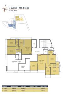 Project Image of 270.0 - 1135.0 Sq.ft 1 RK Apartment for buy in Suparshwa Trinity