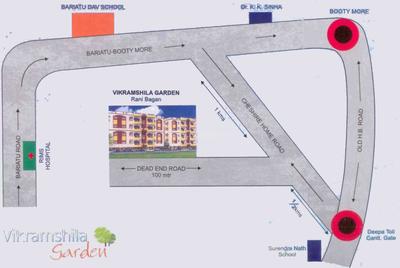 Project Image of 1539.0 - 1857.0 Sq.ft 3 BHK Apartment for buy in Vasudeva Vikramsila Garden