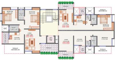 Project Image of 650.0 - 1000.0 Sq.ft 1 BHK Apartment for buy in Arun Sheth Anika Apartments