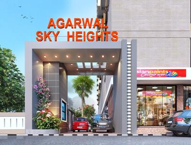 Project Image of 425.0 - 714.0 Sq.ft 1 BHK Apartment for buy in Agarwal Sky Heights