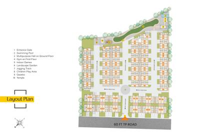 Project Image of 3177.0 - 3951.0 Sq.ft 4 BHK Villa for buy in Aroma Exotica
