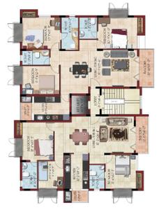 Project Image of 1291.0 - 1514.0 Sq.ft 2.5 BHK Apartment for buy in CasaGrand Novus