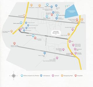 Project Image of 710.0 - 1680.0 Sq.ft 1.5 BHK Apartment for buy in Rohan Ekanta Phase 1