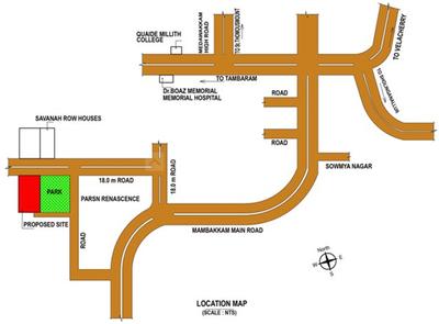 Project Image of 1590 Sq.ft 3 BHK Apartment / Flat for sale in Vengaivasal for Rs. 12900000