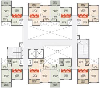 Project Image of 342.62 - 638.0 Sq.ft 1 BHK Apartment for buy in Rohan Ananta Phase I