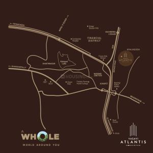 Project Image of 1250.0 - 3330.0 Sq.ft 2 BHK Apartment for buy in VASAVI ATLANTIS