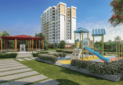 Project Image of 371.0 - 553.0 Sq.ft 1 BHK Apartment for buy in Ellora Nakshatra I Land 1