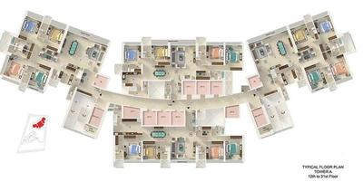 Project Image of 2095.0 - 2393.59 Sq.ft 4 BHK Apartment for buy in Godrej Avenue Eleven Tower A