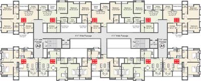 Project Image of 221.0 - 581.0 Sq.ft 1 BHK Apartment for buy in Namrata Weekender Birds View