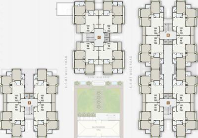 Project Image of 829.9 - 834.53 Sq.ft 3 BHK Apartment for buy in Shivalik Sky