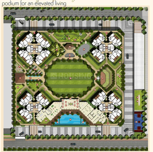 Project Image of 695.35 - 1408.35 Sq.ft 2 BHK Apartment for buy in Aurum Q Islands R6
