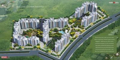Project Image of 1060.0 - 1315.0 Sq.ft 2 BHK Apartment for buy in Ansal Paradise Crystal Zone I