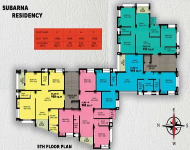 Project Image of 1314.0 - 1464.0 Sq.ft 3 BHK Apartment for buy in Subarna Residency