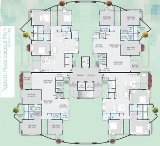 Project Image of 0.0 - 2800.0 Sq.ft 3 BHK Apartment for buy in Ravani Fortuna