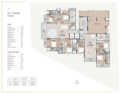 Project Image of 1600 Sq.ft 2 BHK Apartment / Flat for sale in Khar West for Rs. 123200000