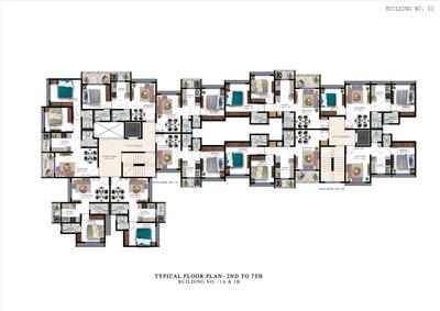 Project Image of 787 Sq.ft 2 BHK Apartment / Flat for sale in Palghar for Rs. 4002768