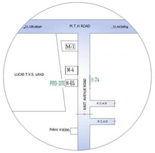Pushkar Soundarya Enclave Images for Location Plan of Pushkar Soundarya Enclave 1