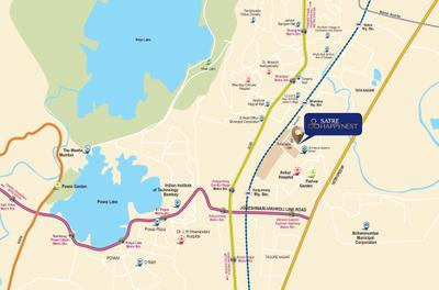 Project Image of 420.0 - 1109.0 Sq.ft 1 BHK Apartment for buy in Satre Happynest
